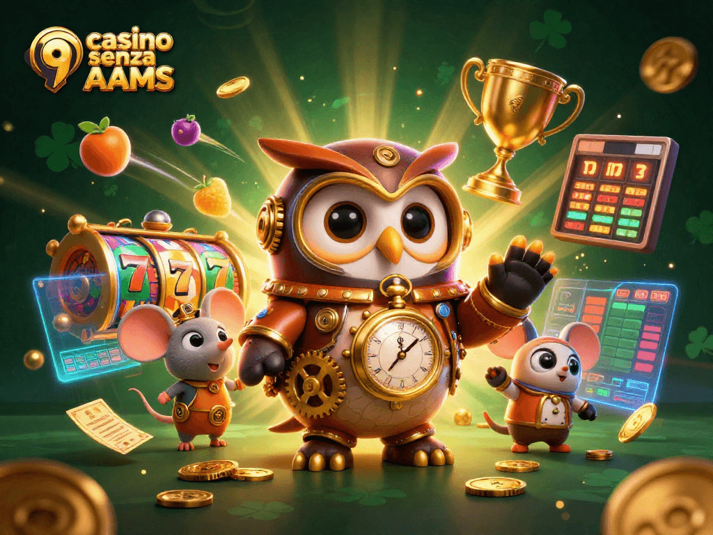 Scopri il mondo del casino senza AAMS con sorprendenti simboli e premi graffianti.