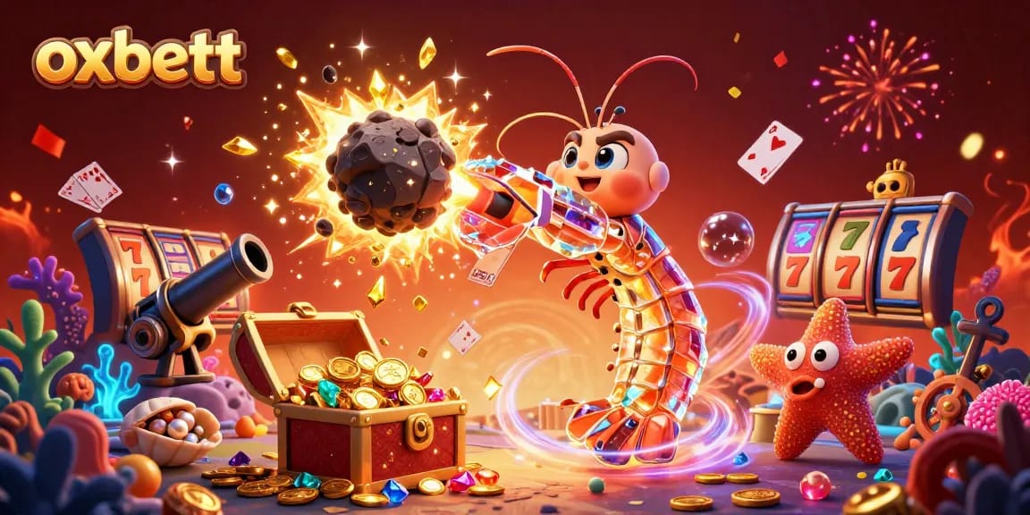 Experience the excitement of oxbett with a galactic samurai and treasure-filled underwater casino.
