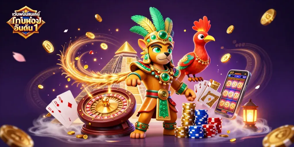 เกมบนเว็บพนันออนไลน์ เว็บตรง อันดับ 1 ของโลก สัมผัสประสบการณ์เดิมพันที่ดีที่สุด