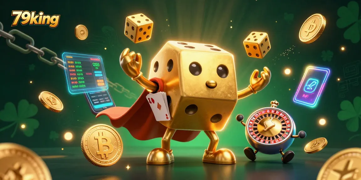 Experience thrilling gameplay at 79king, surrounded by dynamic gaming elements and vibrant graphics.