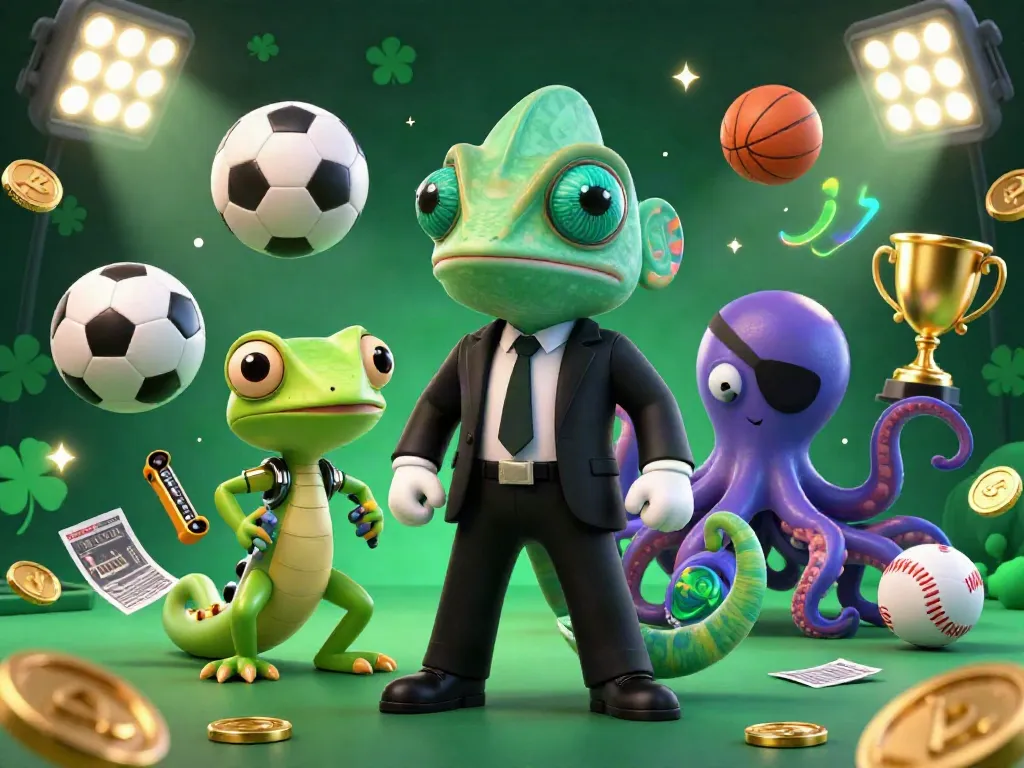 Engage with thrilling gambling action at llwin com featuring colorful 3D characters and dynamic sports elements.