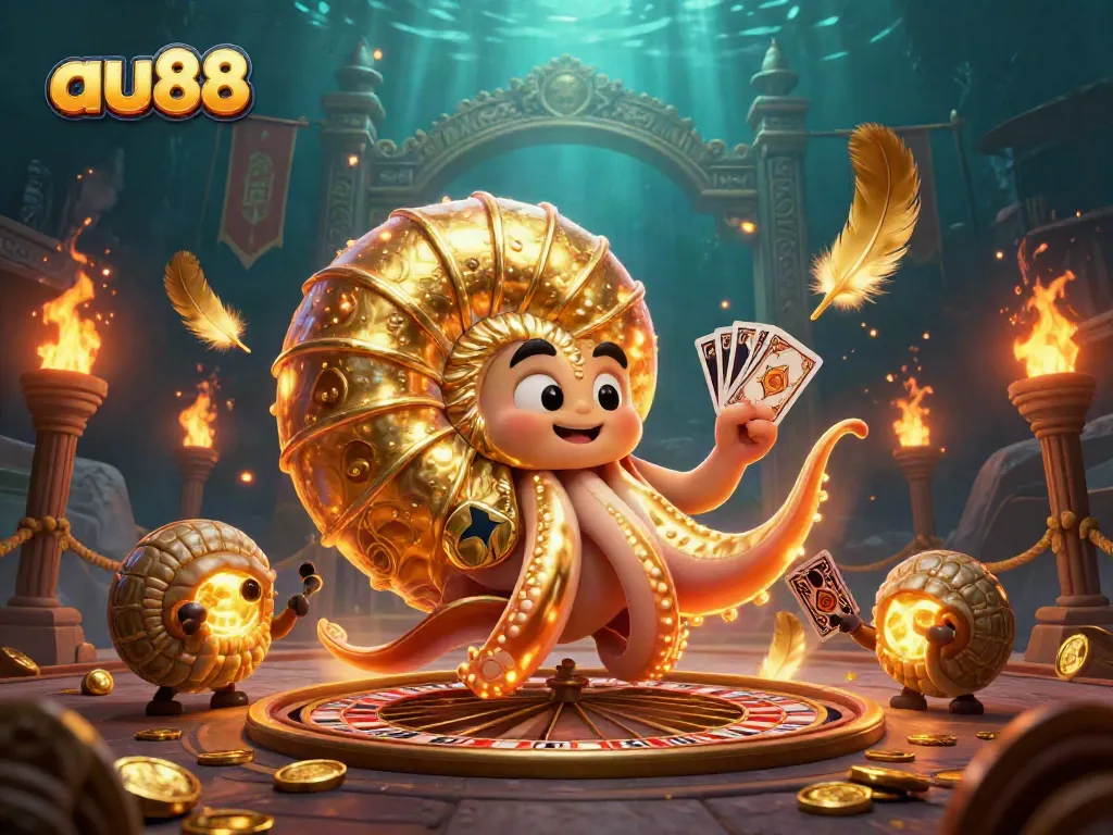 Engage with au88's thrilling casino experience featuring a unique ancient nautilus roulette.