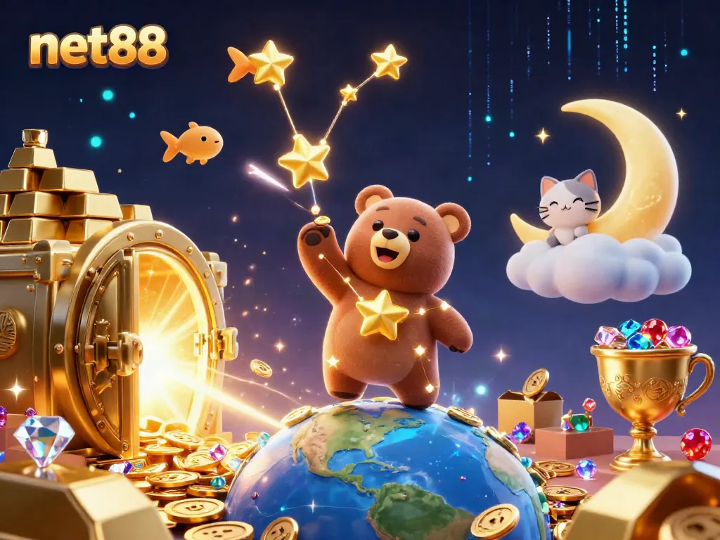 Experience winning strategies at net88 with dynamic cosmic characters and treasures