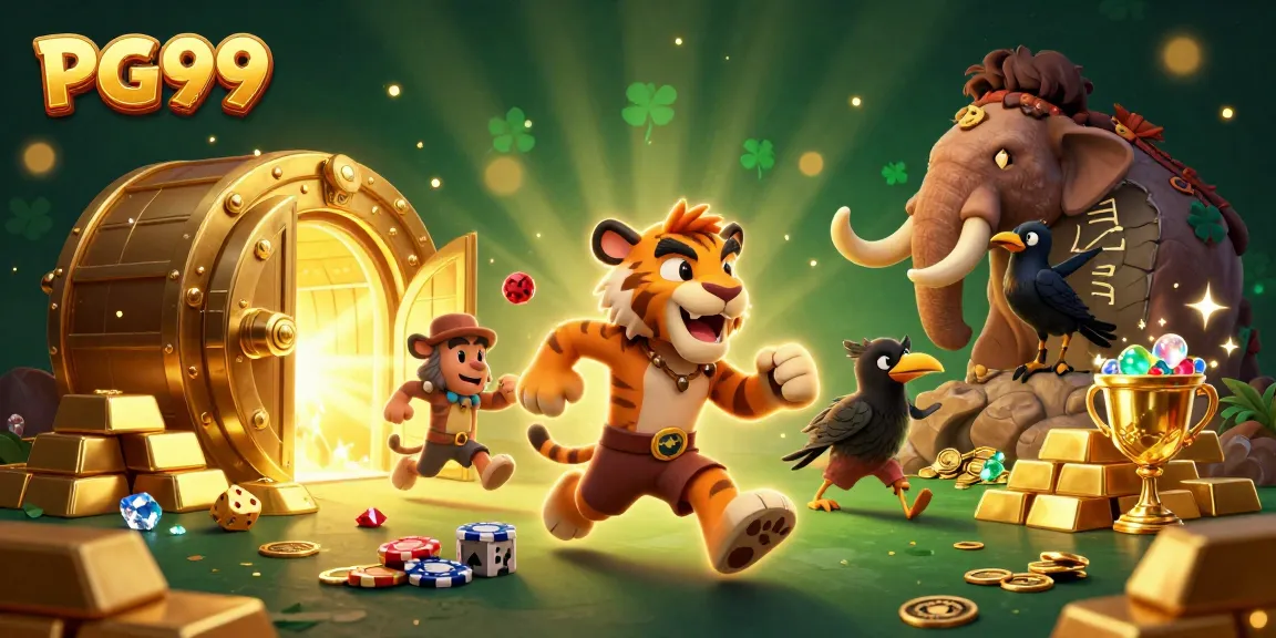 Experience thrilling gameplay at PG99 with rich casino elements and vivid 3D characters bringing excitement to life.
