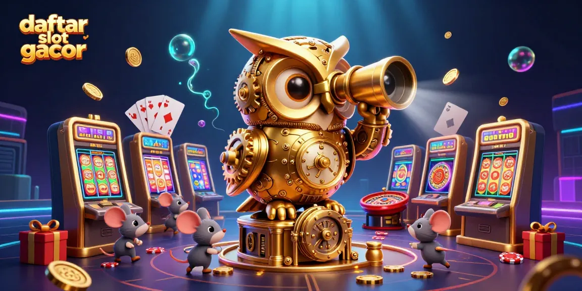 Explore daftar slot gacor with vibrant casino elements and dynamic characters in action, enhancing gameplay excitement.
