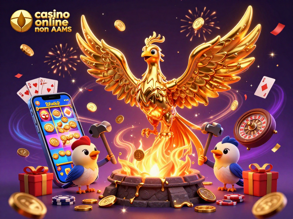 Attiva il gioco nei migliori casino online non AAMS con un fenomeno dorato e giochi d'azzardo avvincenti.
