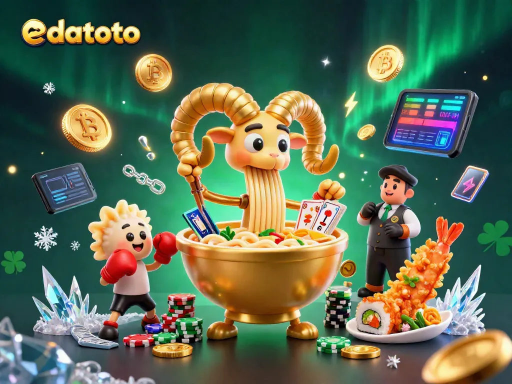 Engage in thrilling gameplay with edatoto's dynamic cartoon characters surrounded by vibrant casino elements.