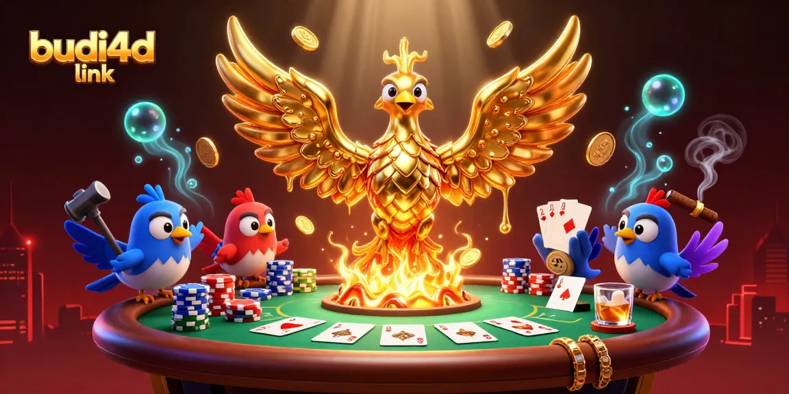Engage with the thrilling budi4d link as a molten phoenix enlivens the poker scene.