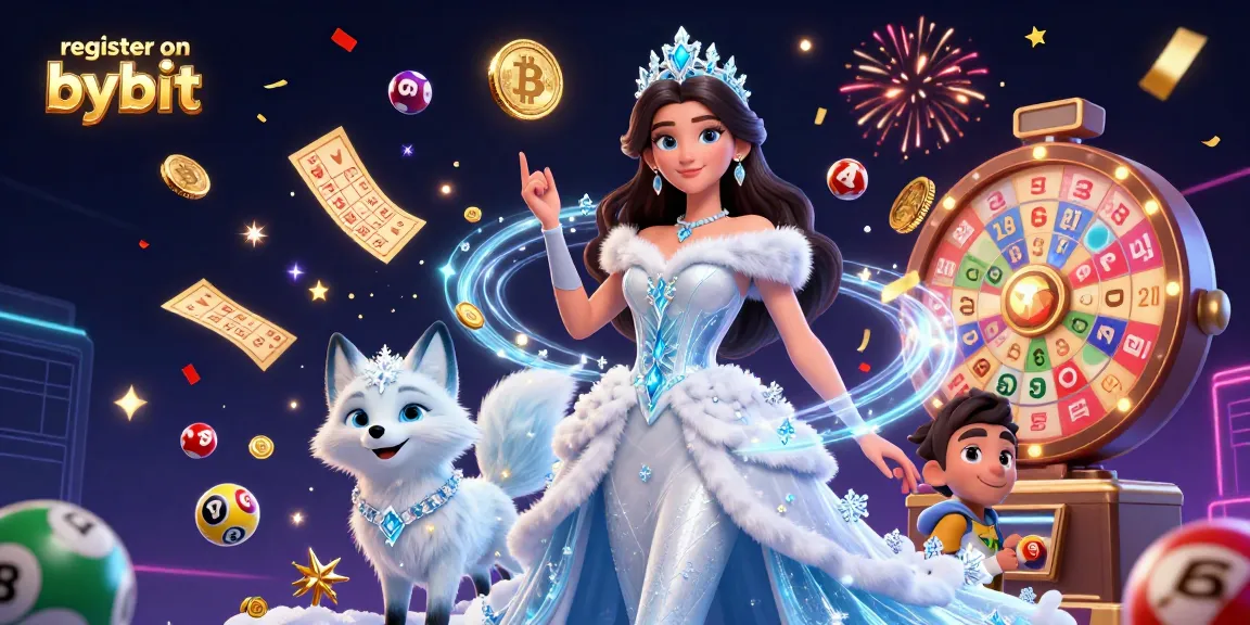 Engage in thrilling gameplay as you register on Bybit with crypto coins and lottery elements.