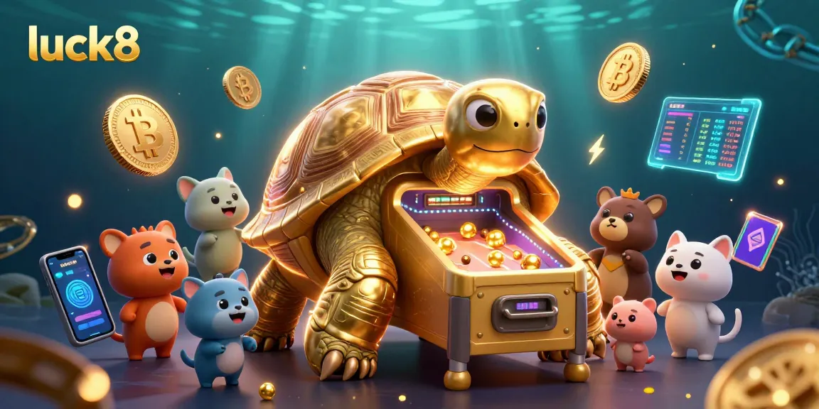 Experience luck8 with vibrant 3D gaming elements in a captivating casino world.