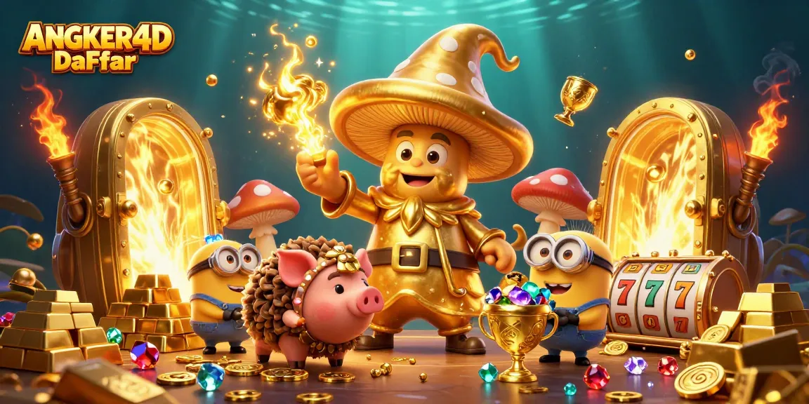 Win big with ANGKER4D Daftar in this captivating casino adventure featuring magical elements.