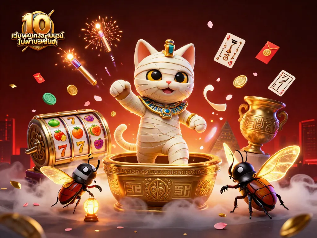 เล่นที่ 10 อันดับ เว็บพนันออนไลน์ ไม่ผ่านเอเย่นต์ พร้อมกับการ์ตูนแนวอียิปต์