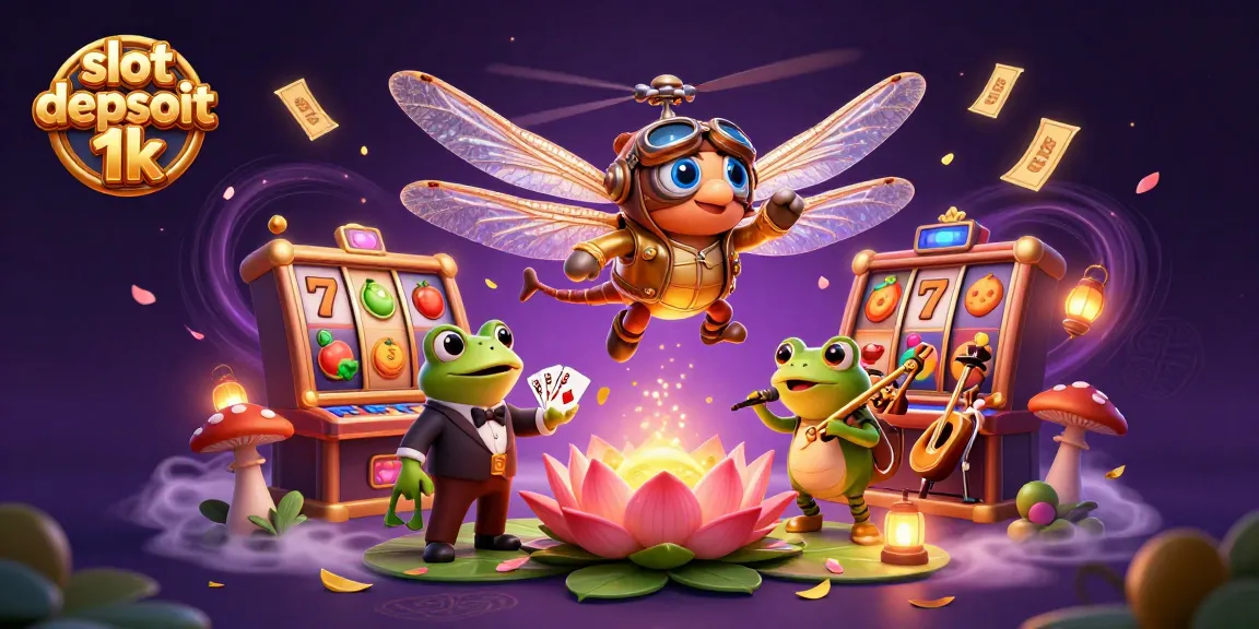 Spin winning jackpots easily with slot depsoit 1k at this vibrant casino scene.