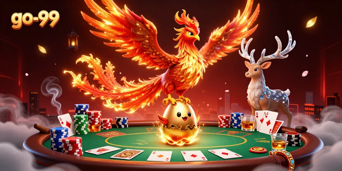 Experience thrilling gameplay at go-99 while enjoying iconic casino elements and mesmerizing visuals.
