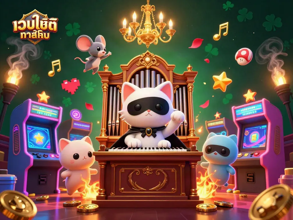 สนุกกับเกมคาสิโนที่เว็บไซต์คาสิโนนำเสนอผ่านภาพ 3D สุดอลังการ