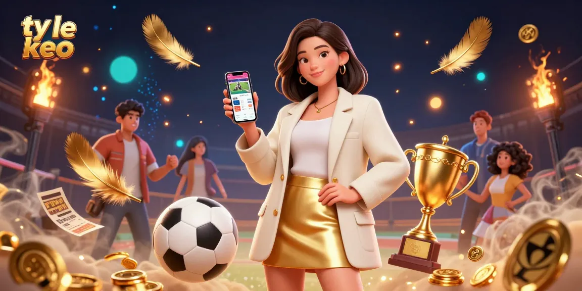 Experience ty le keo with a sports betting atmosphere, showcasing vibrant scenes of betting excitement.