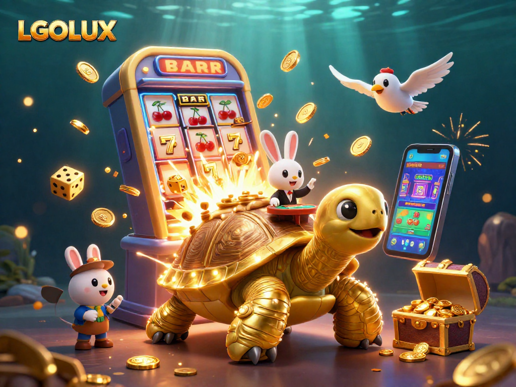 Experience thrilling wins at LGOLUX with engaging features and responsive gameplay in a vibrant casino scene.