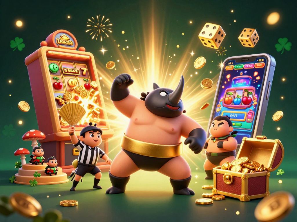 LIGALGO sports online betting illustrated with vibrant characters and winning symbols for gamblers.