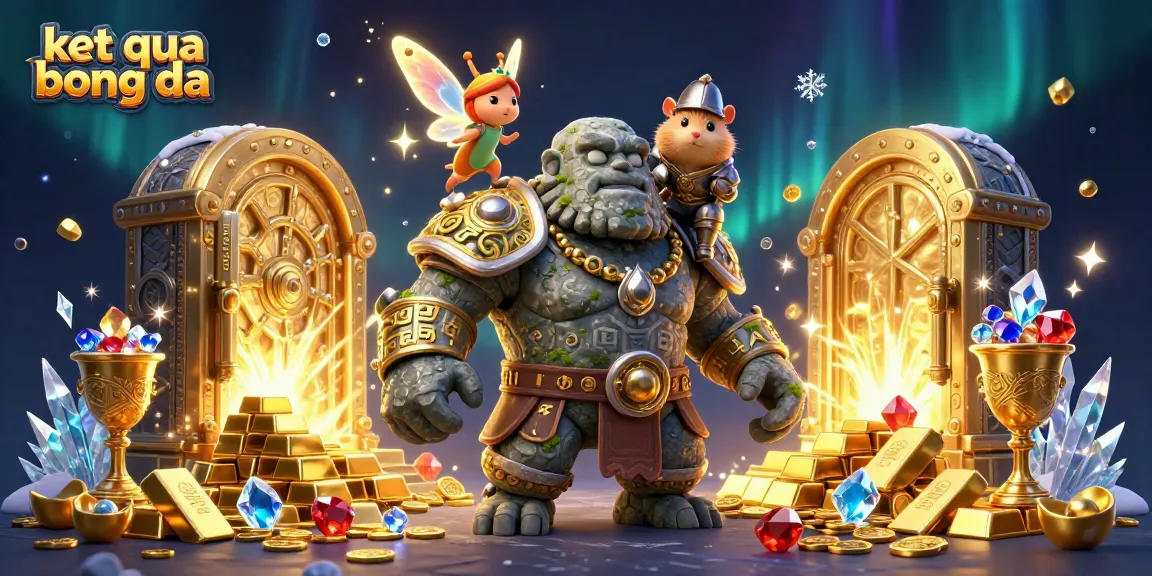 Experience the thrill of ket qua bong da with vibrant characters and dynamic casino elements in this engaging illustration.