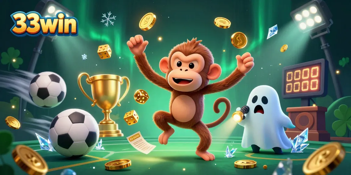 Engage in exciting bets at 33win while juggling riches in a haunted casino atmosphere.