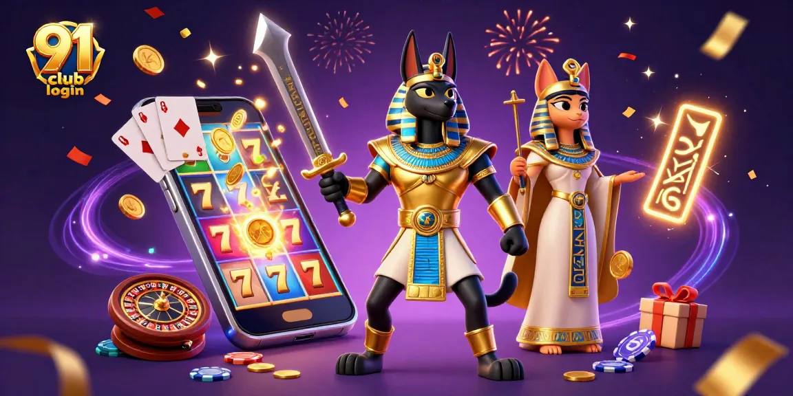 Engage with the 91 club login for a thrilling gaming experience with Anubis and Bastet.