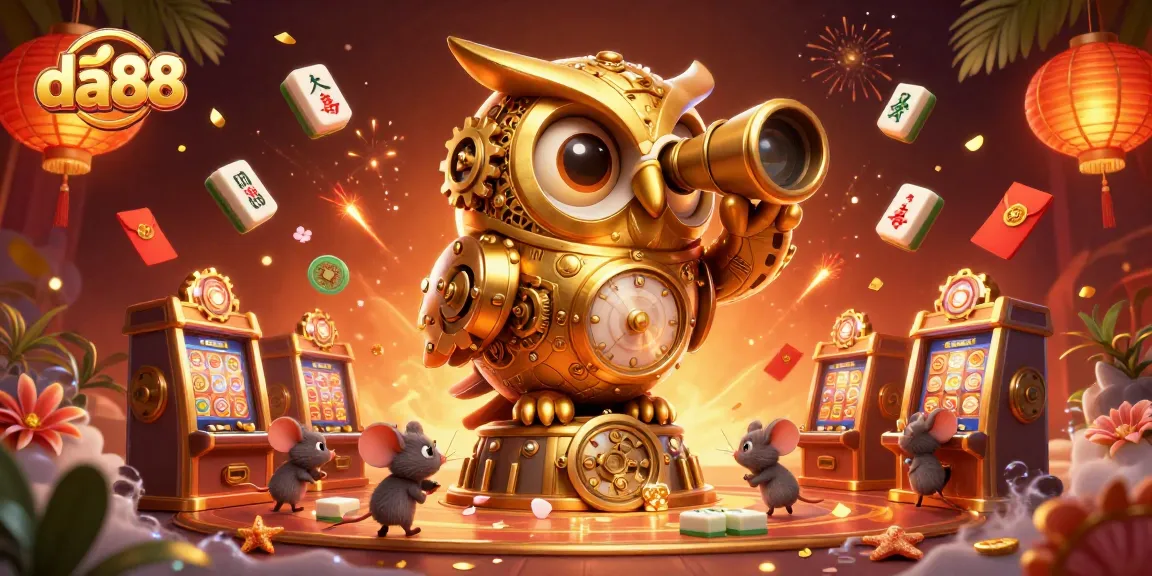 Experience thrilling wins at da88 casino with animated characters and vibrant game elements