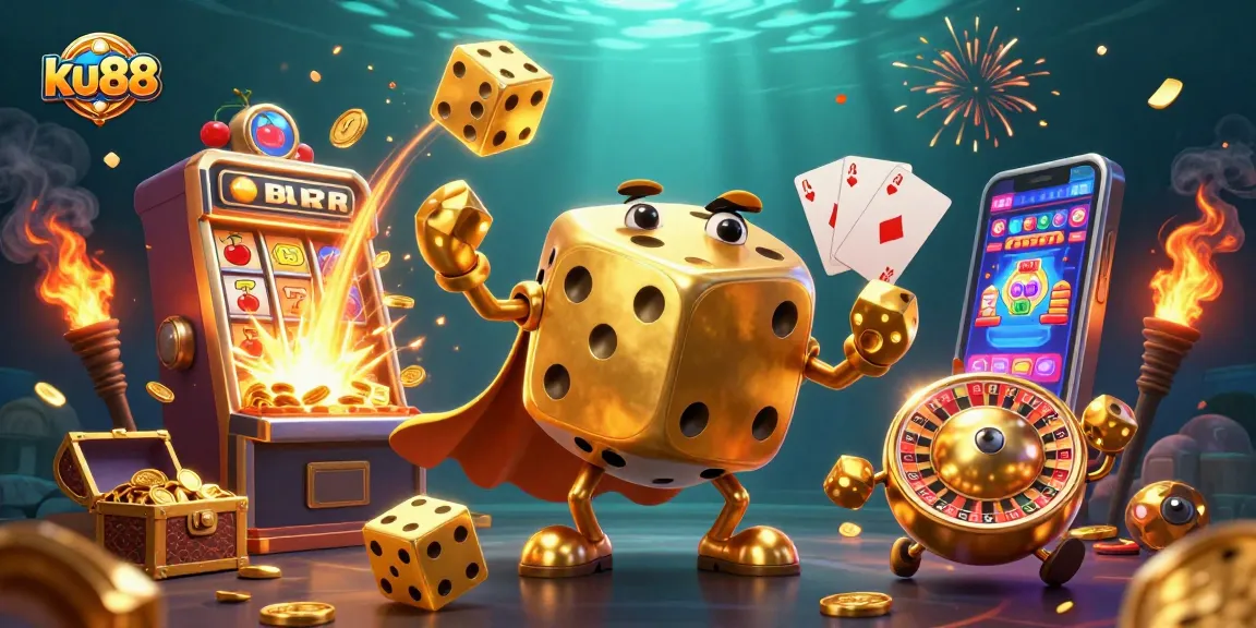 Experience the thrill of ku88 with dynamic golden dice and jackpot excitement!