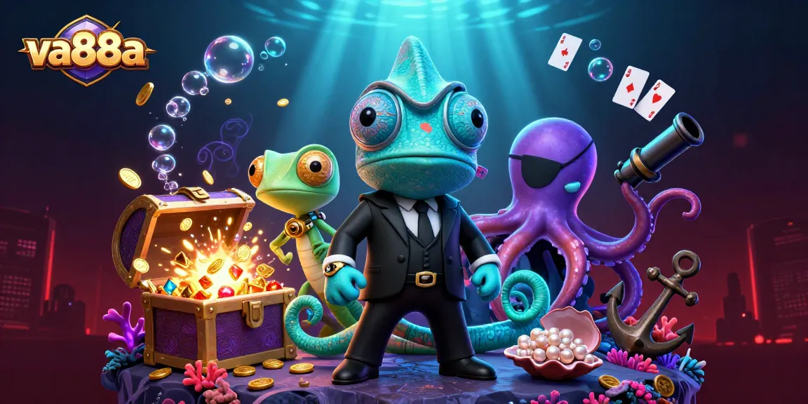 Engage in thrilling gameplay at va88a with colorful characters and underwater casino themes.