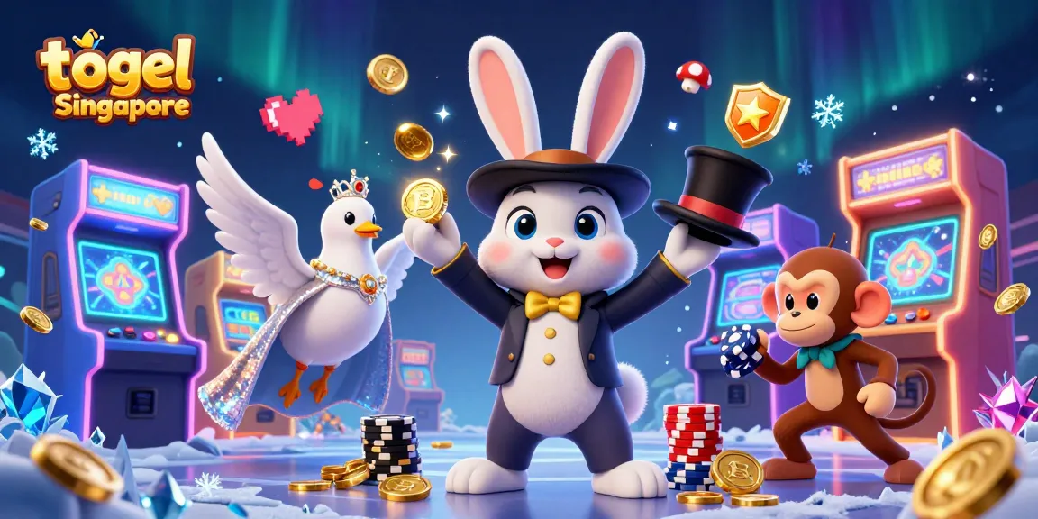 Engage with the thrilling world of togel Singapore as a magician rabbit reveals hidden treasures and surprises!