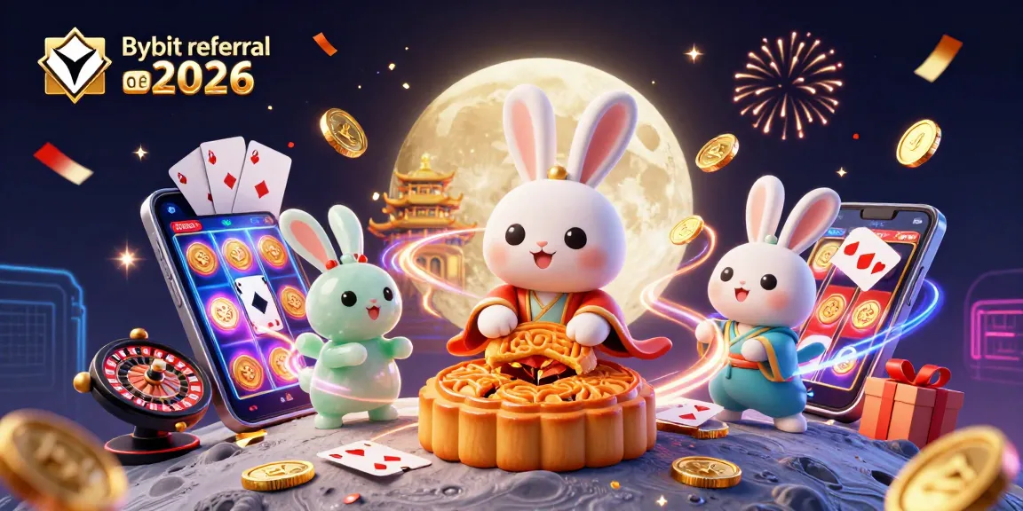 Engage with the Bybit referral code 2026 in this vibrant casino scene brimming with promotions and rewards.