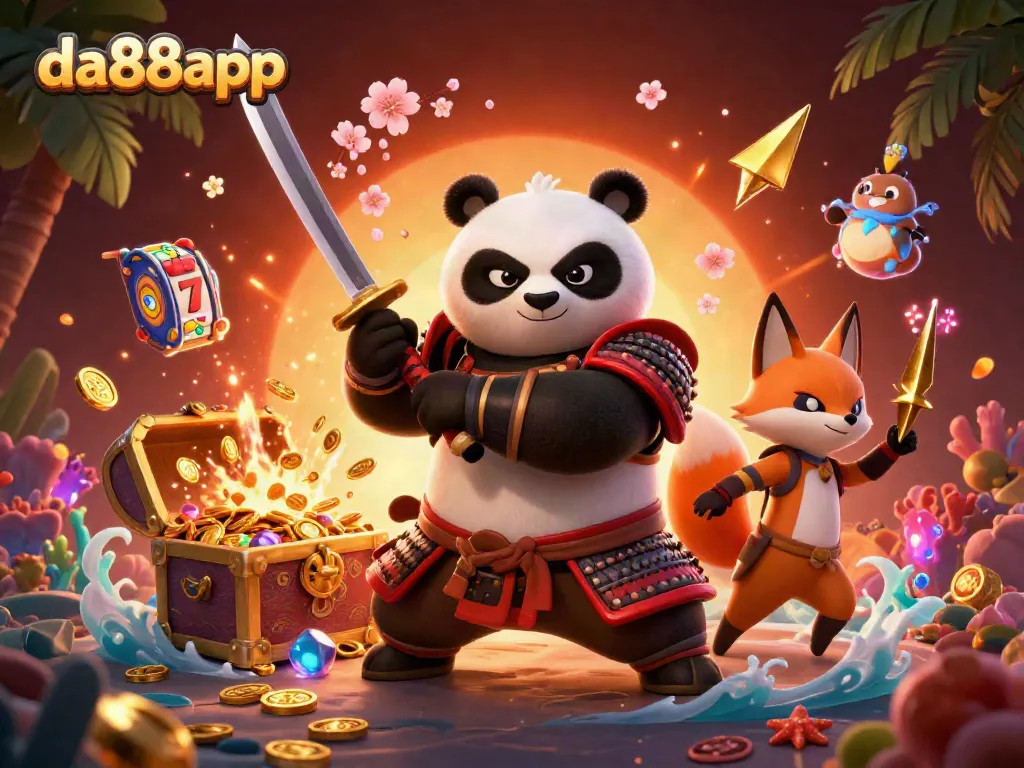 Experience winning strategies at da88app with exciting game elements and vibrant characters.