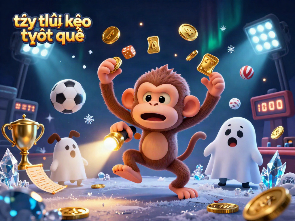 Experience online betting thrills, featuring tỷ lệ kèo trực tuyến in a vibrant casino scene with sports and gaming action.