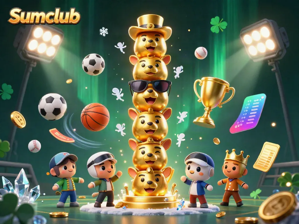 Experience thrilling gameplay at Sumclub with vibrant casino elements and dynamic sports action.