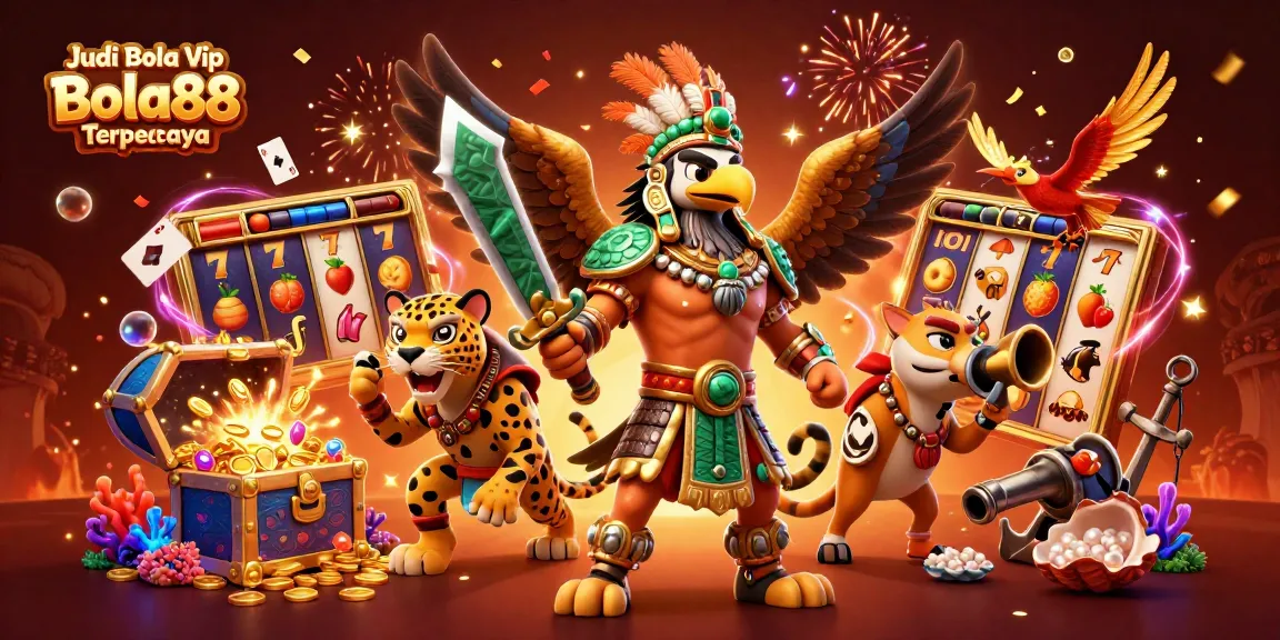 Experience thrilling wins at Judi Bola Vip Bola88 Terpercaya with vibrant slot games and jackpots.