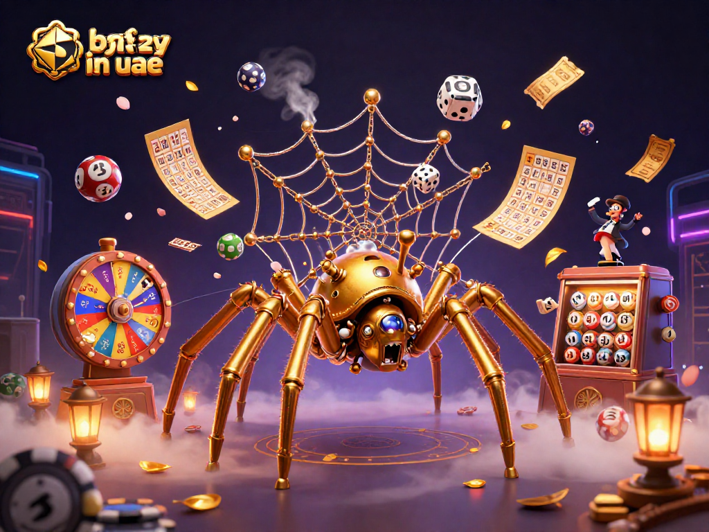 Engaging illustration of legal betting sites in uae, showcasing dynamic casino elements and lively characters.