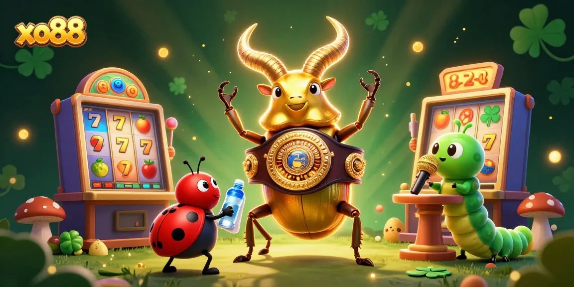 Experience the excitement of xo88 with thrilling slot machines and playful characters in a dynamic casino showdown.