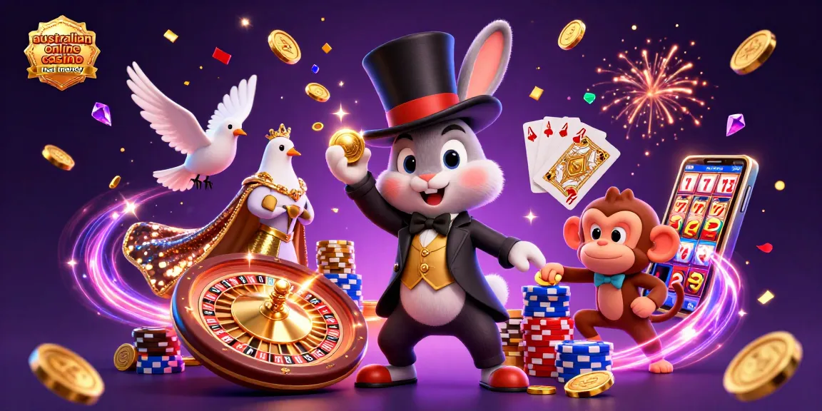 Engage at Australian online casino real money with exciting games, magical moments, and lively animations.